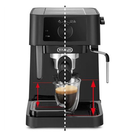 Delonghi | Coffee Maker | Pump pressure 15 bar | EC230 | Built-in milk frother | Semi-automatic | 1100 W | L | 360° rotational b - 3